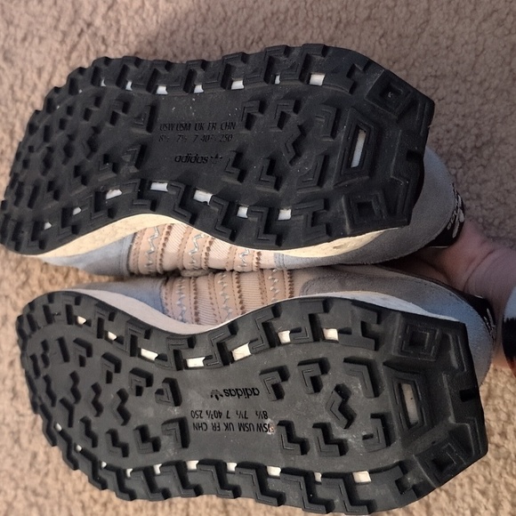 Adidas Retropy E5 Low Aluminium Silver Violet W - HQ4281 Size 8.5 - Picture 15 of 16